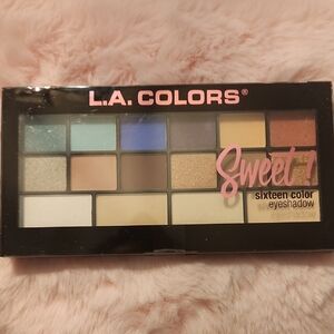 L.A. Colors Sweet Eyeshadow Palette - Vibrant Shades